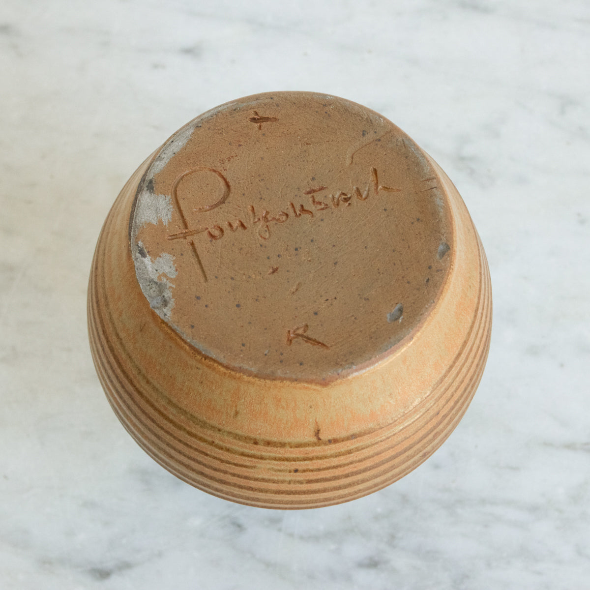 Pichet en grès artisanal | Abbaye de Fontgombault
