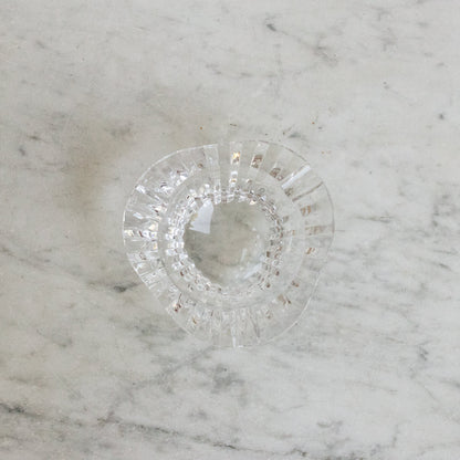 Cendrier vintage en cristal de Baccarat