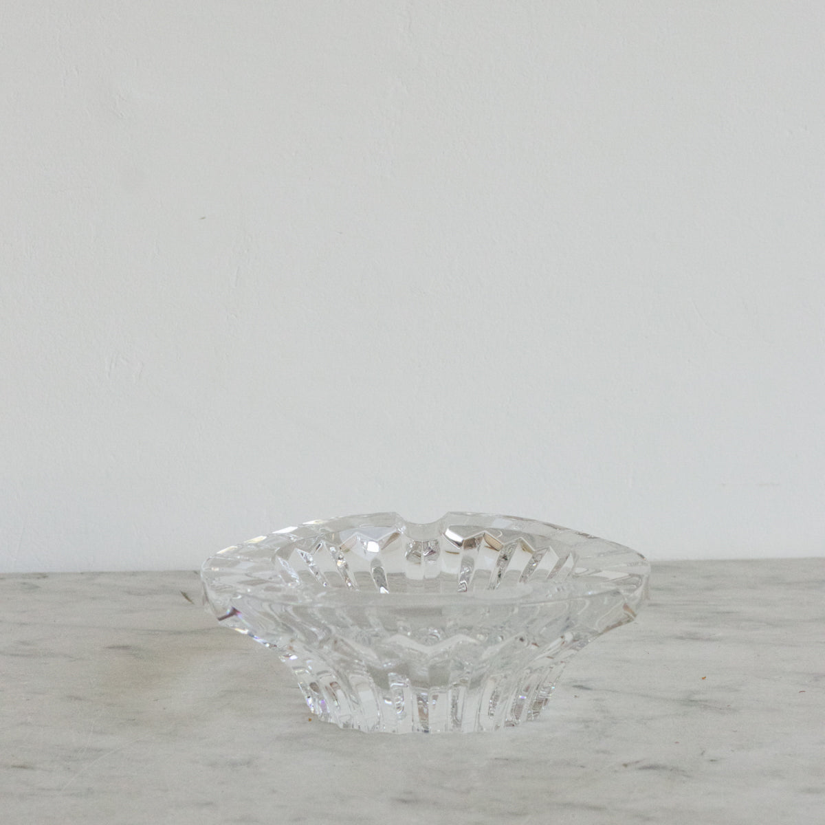 Cendrier vintage en cristal de Baccarat