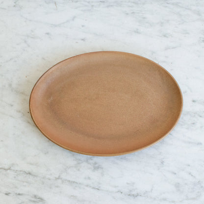 Plat ovale en céramique Rhoda