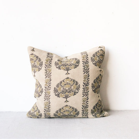 Housse de coussin à imprimé bloc | Mour Coco