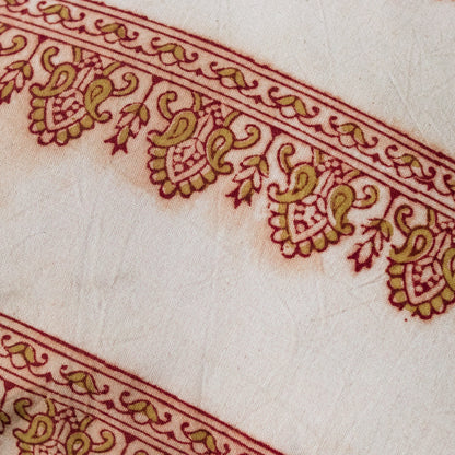 Housse de coussin à imprimé bloc | Evani