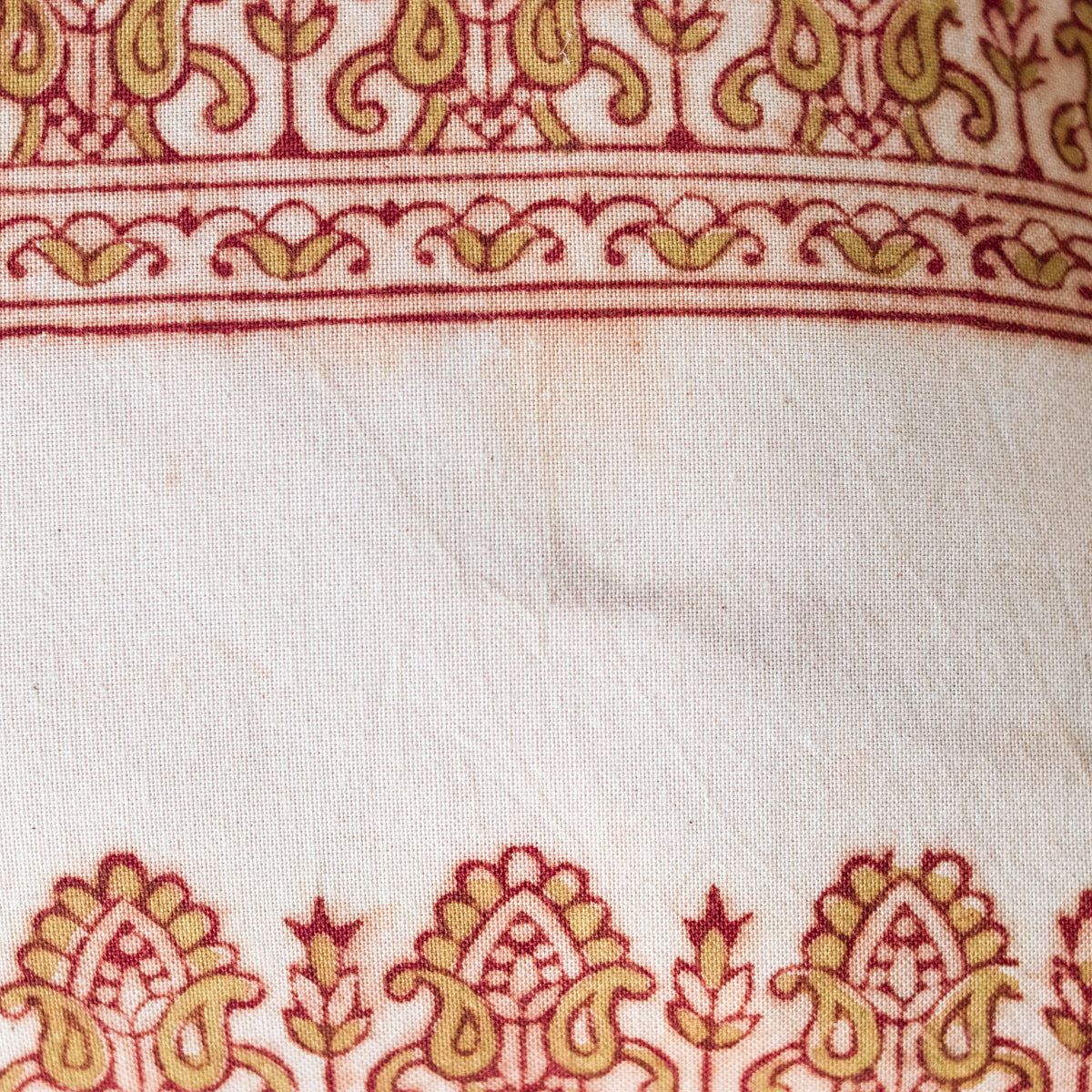 Housse de coussin à imprimé bloc | Evani