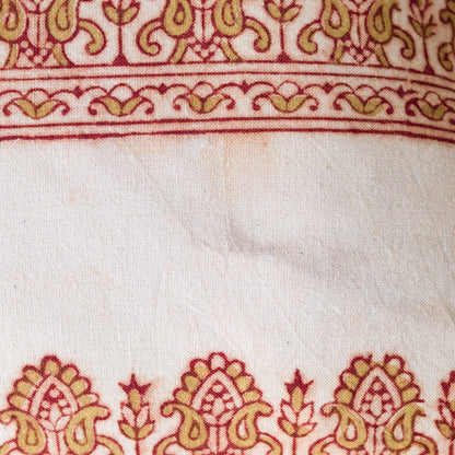 Housse de coussin à imprimé bloc | Evani