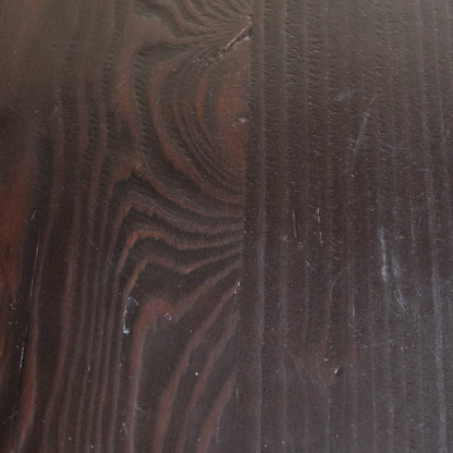 Table de ferme ovale en bois récupéré | Échantillon de sol