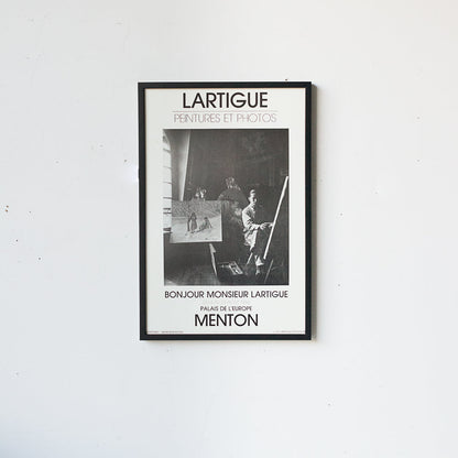 Exposition Lartigue Publicité Encadrée