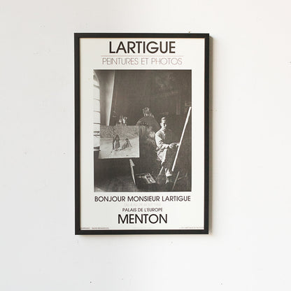 Exposition Lartigue Publicité Encadrée
