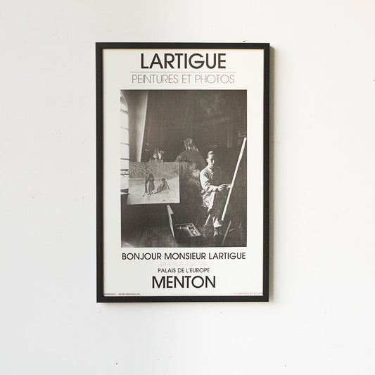 Exposition Lartigue Publicité Encadrée
