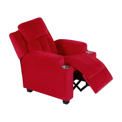 Sièges magiques pour princesses super-héros, fauteuil inclinable super luxueux pour enfants avec repose-pieds, appui-tête et 2 porte-gobelets