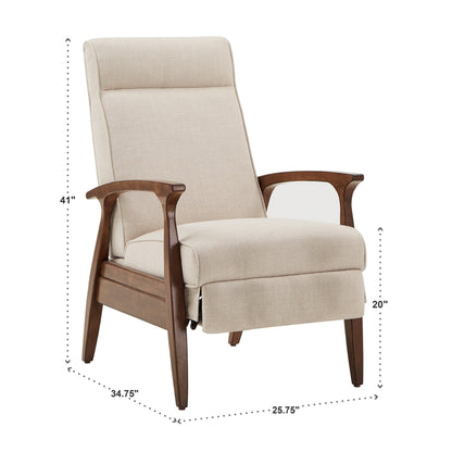 Fauteuil inclinable Notker 25,75 pouces de large, style milieu du siècle, par iNSPIRE Q Modern