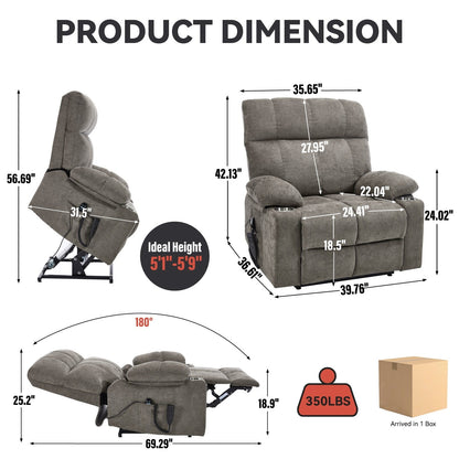 Fauteuil inclinable électrique