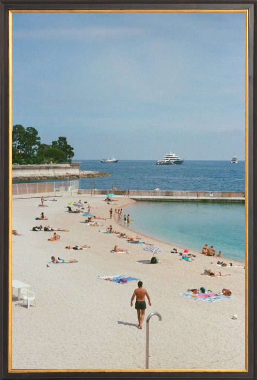 Photographie imprimée à la plage