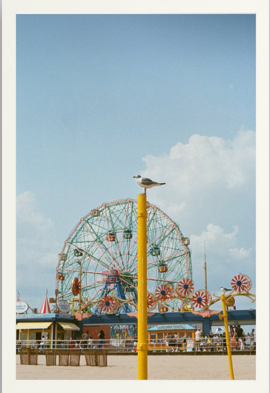 Photographie imprimée de Coney Island