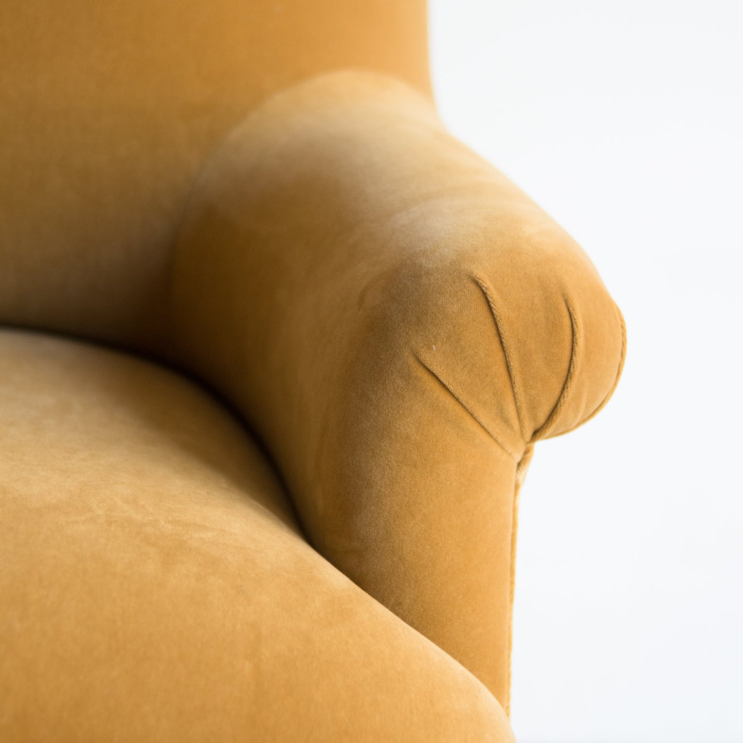 Fauteuil Bellecour | Emile Velours Caramel