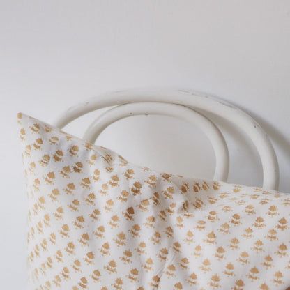 Housse de coussin imprimée à la main | Juliette Gold 