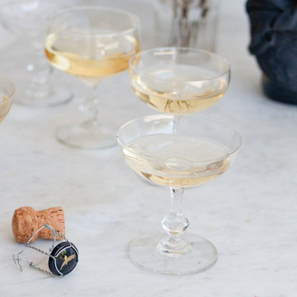 Ensemble de 4 coupes à champagne classiques