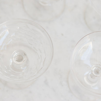 Ensemble de 4 coupes à champagne classiques