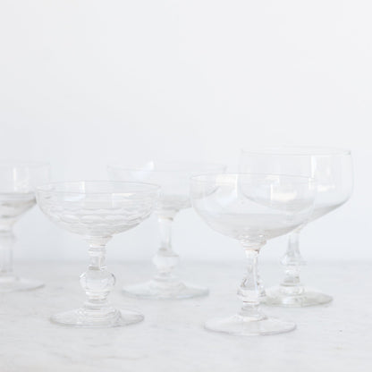 Ensemble de 4 coupes à champagne classiques