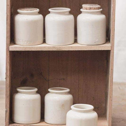 Pot à moutarde français vintage